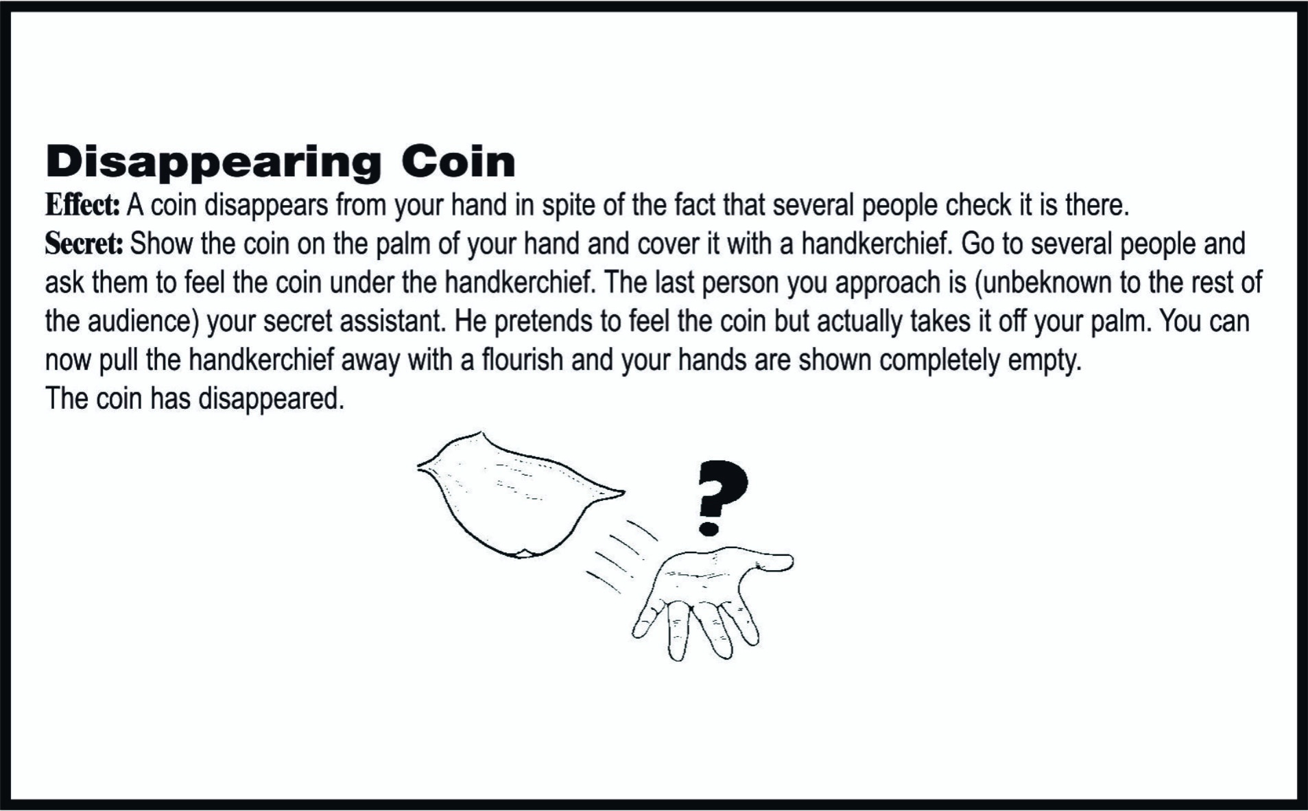 Κέρμα που Εξαφανίζεται image