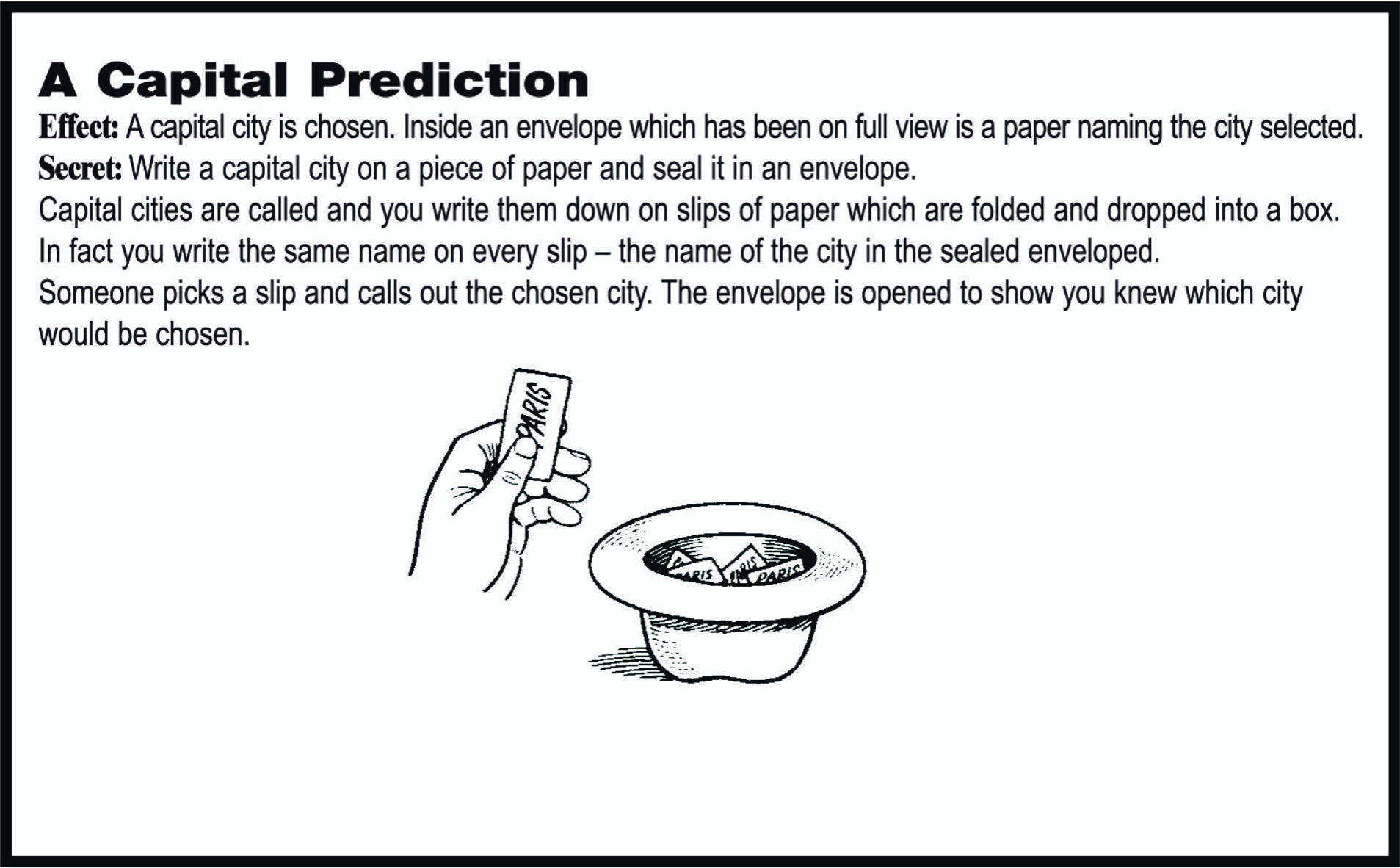 Μια πρόβλεψη κεφαλαίου image