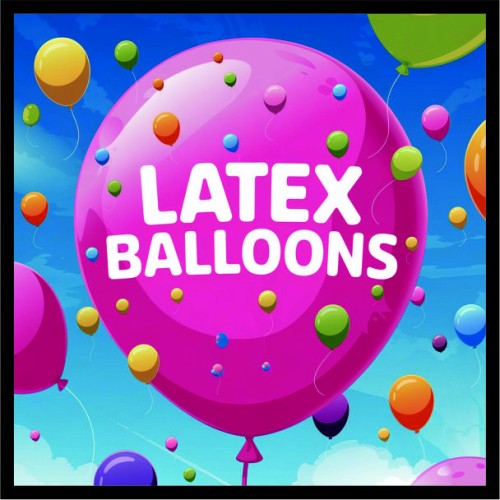  Μπαλόνια λατέξ Standard 30εκ.