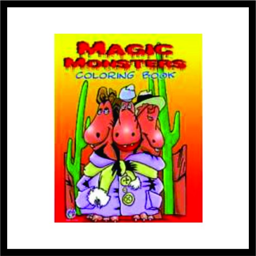 Βιβλίο ζωγραφικής - θέμα Τέρατακια - Α4 image