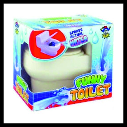 Κάθισμα τουαλέτας που πετάει νερό image