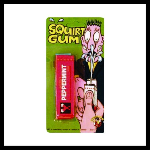 Τσίχλα που πετάει νερό image