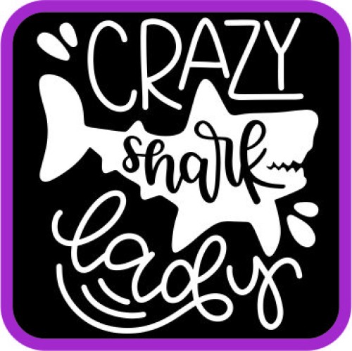 Crazy Shark Lady image
