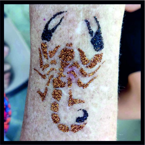 Πολύχρωμο Τατουάζ 5x9 image