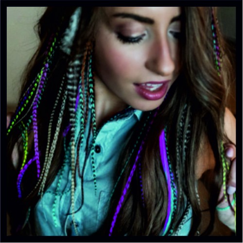 Feather Hair Extensions image