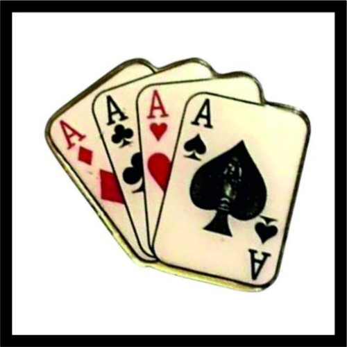 Καρφίτσα Τέσσερις Άσσοι image