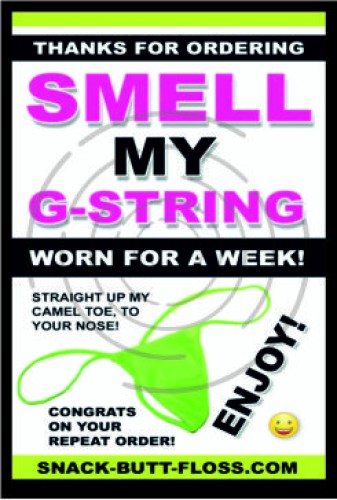 Mύρισε το στρινγκακι μου image