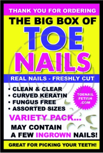Κουτί με νύχια ποδιών image